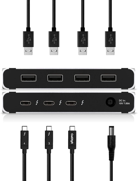Productafbeelding CalDigit Thunderbolt 4 Element (Thunderbolt, 8 Havens)