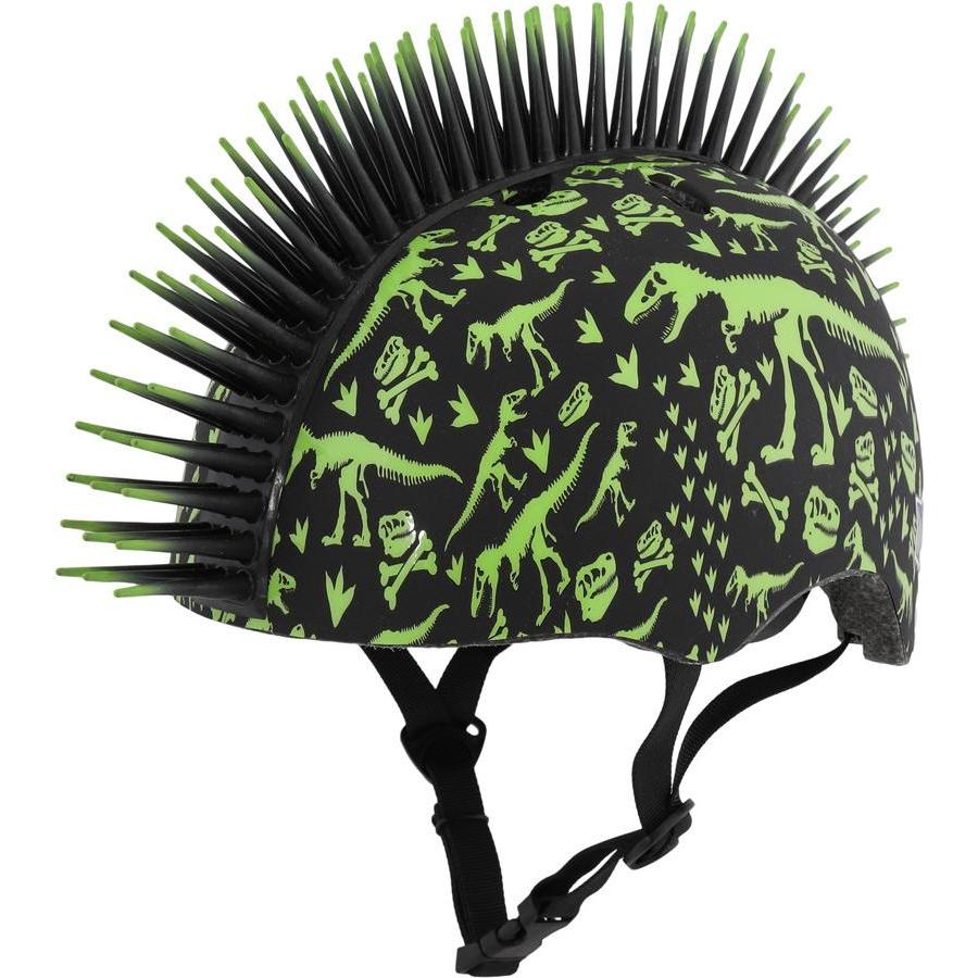 MGA Kinderhelm Junior C-Remme T-Rex Bonez Mohawk Schwarze Grösse S Child Fs 5+ (50-54 cm) (neu) (50 - 54 cm) (35787827)