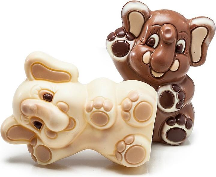 Actual product image miniSchoggi Chocolate mold elephant