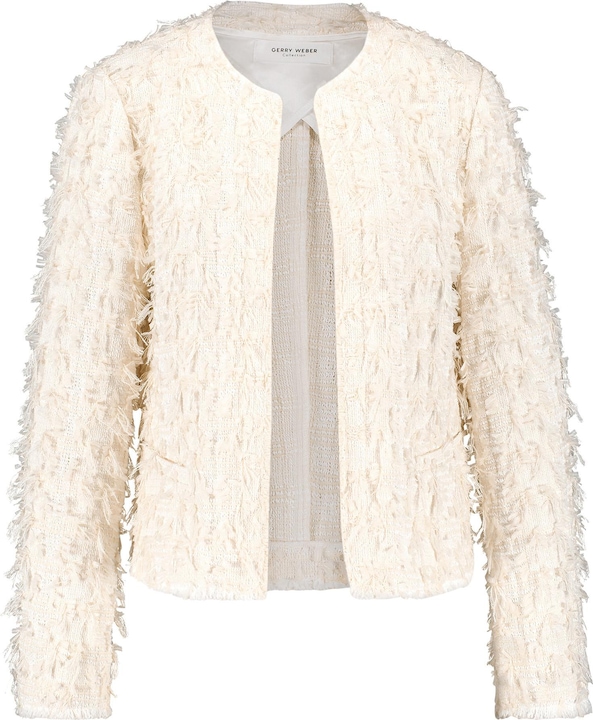 Gerry Weber Giacca blazer con frange Blazer a maniche lunghe foderato (44)