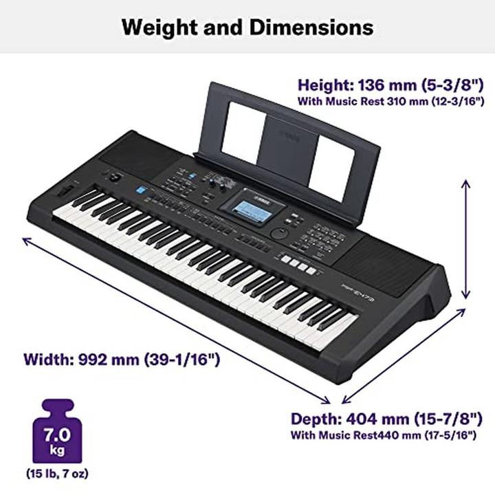 Immagine prodotto Yamaha YaPSR-E473 (61 Chiavi)
