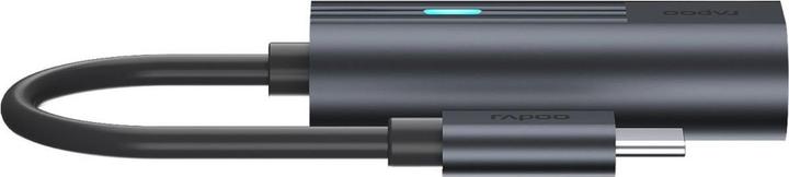 Produktbild Rapoo USB-C Adapter USB-C auf Gigabit LAN (USB-C, RJ45 Gigabit Ethernet (1x))