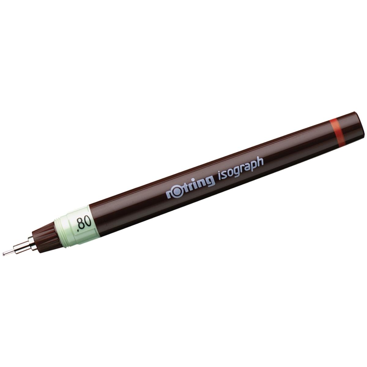 Thumbnail - Rotring, Schreibstifte, Tuschefüller isograph 0,8 (Green, Brown, 1 x)