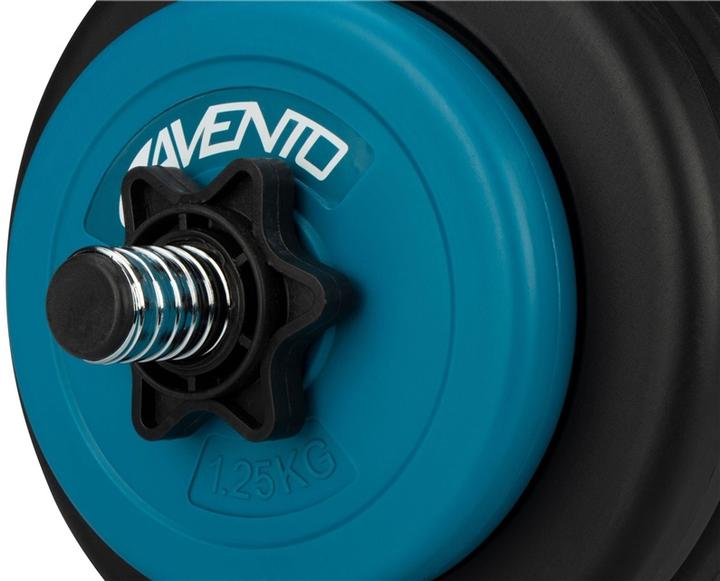 Actual product image Sko Dumbbell Adjustable Synthetic AVENTO 42DF 15kg (2 x 1.25 kg, 4 x 3 kg)