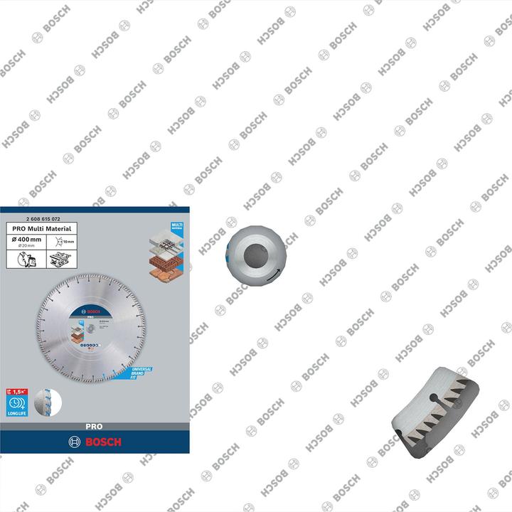 Produktbild Bosch Professional Zubehör PRO Multi Material Diamanttrennscheibe, 400 x 20 mm