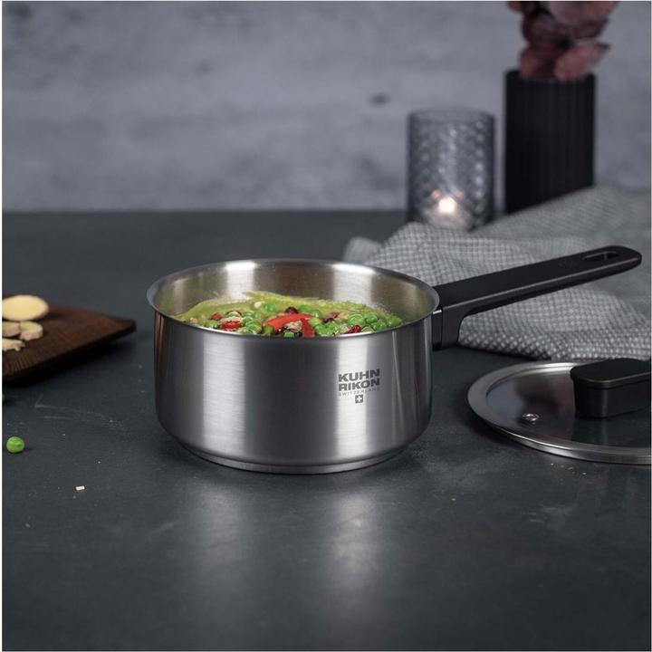 Immagine prodotto Kuhn Rikon Casseruola Locarno 2.0 L (18 cm, Casseruola con manico, Acciaio inossidabile)
