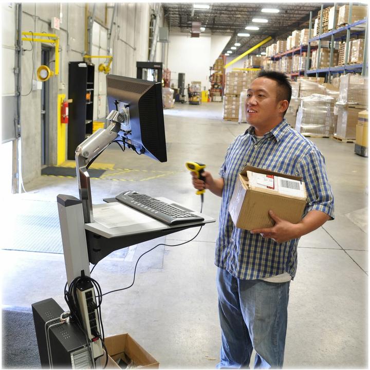 Produktbild Ergotron Neo-Flex (Boden, 22", 5.40 kg)