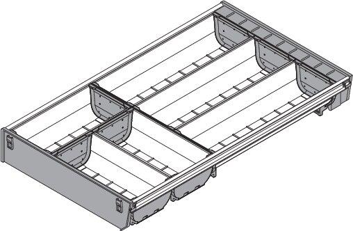 Productafbeelding Blum Schalen-Set ORGA-LINE 280