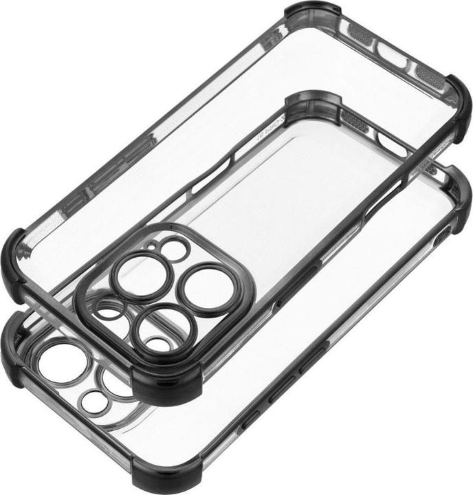 Produktbild OEM Back panel cover Case ANTISHOCK ELECTRO for IPHONE 17 Air black (Apple iPhone 17 Pro)