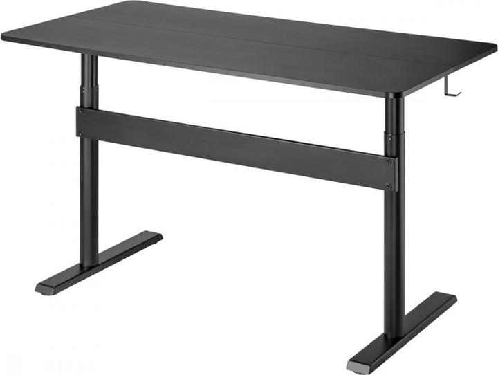 Actual product image Ergo Office Desk with top 140x68cm gas pressure spring height-adjustable for employees standing up (140 x 68 cm)
