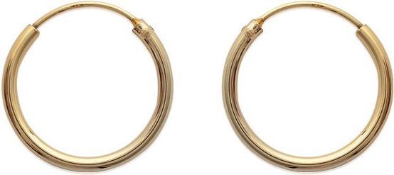 Image du produit Lara CREOLES Plaqué or - 20 MM