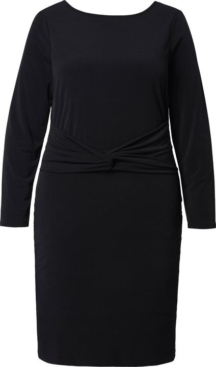 Produktbild Ulla Popken Midikleid, Slim, Rücken-V-Ausschnitt, Langarm (46)