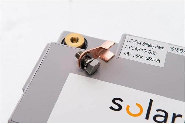 Image du produit Autosolar Batterie au lithium 55 Ah avec application (équivalent à 110Ah d'une batterie AGM) (12.80 V, 55 Ah)