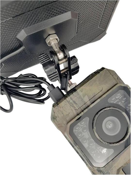 Actual product image Berger & Schröter Mini 48 MP wildlife camera 48 megapixel incl. solar charger with Li