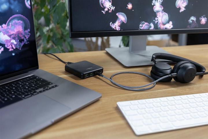 Image du produit Ansmann USB-C -> USB-C S/S 60cm câble de charge 140W anthracite (0.60 m, USB 3.0, USB 3.1)