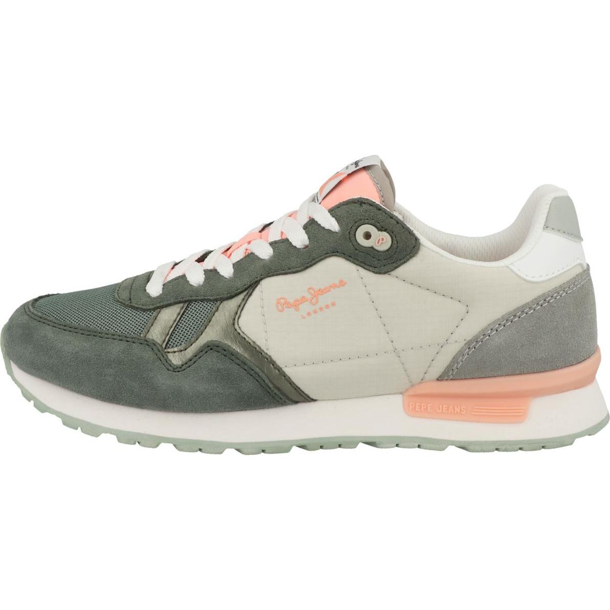 Pepe Jeans, Damen, Sneaker, Brit Camp, Mehrfarbig, (39)