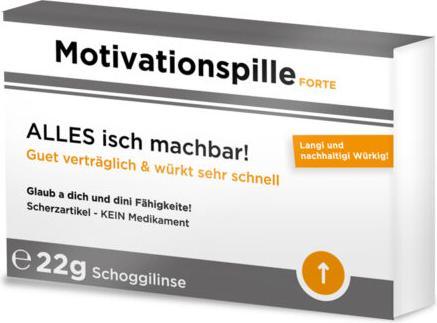 Trend Import Scherztabletten Motivationspille