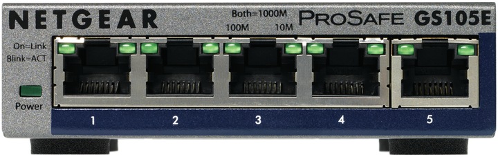 Netgear Gs105e-200pes (5 Ports)