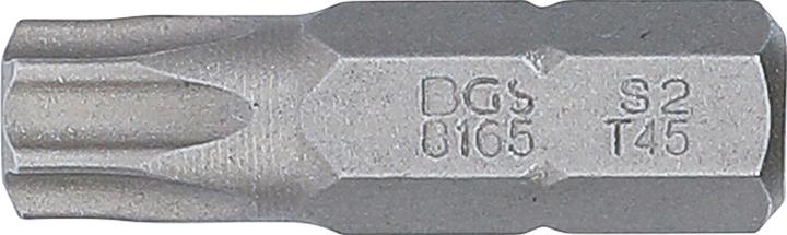 Actual product image BGS Bit 8 mm (5/16") Drive T-Star (for Torx) T45 (T-profile)