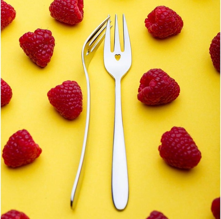 Immagine prodotto Sola Set di forchette per torte con cuore (6 Pezzo/i, Forcone)