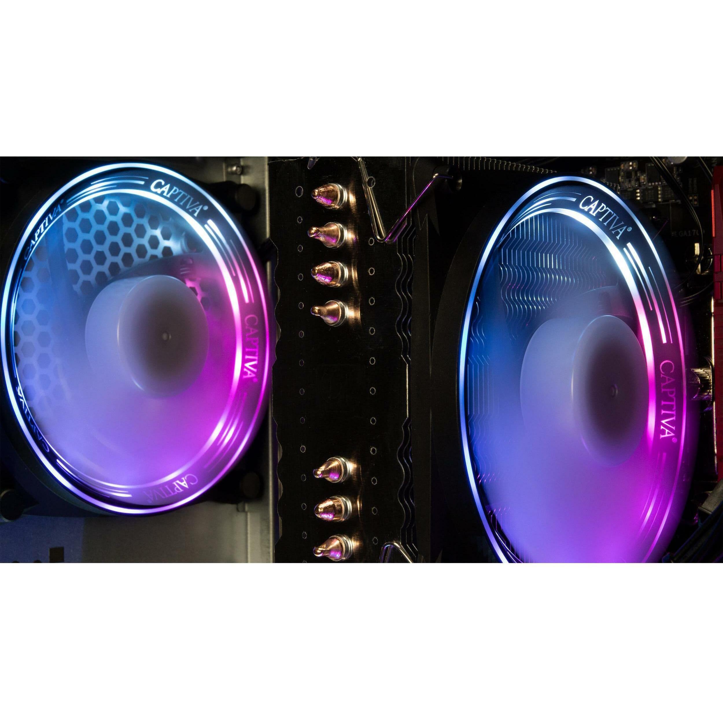 Thumbnail - Captiva Advanced Gaming I68-888 Core i7 RTX 3060 (Intel Core i7-12700F, 16 GB, 1000 GB, GeForce RTX 3060), PC, Schwarz