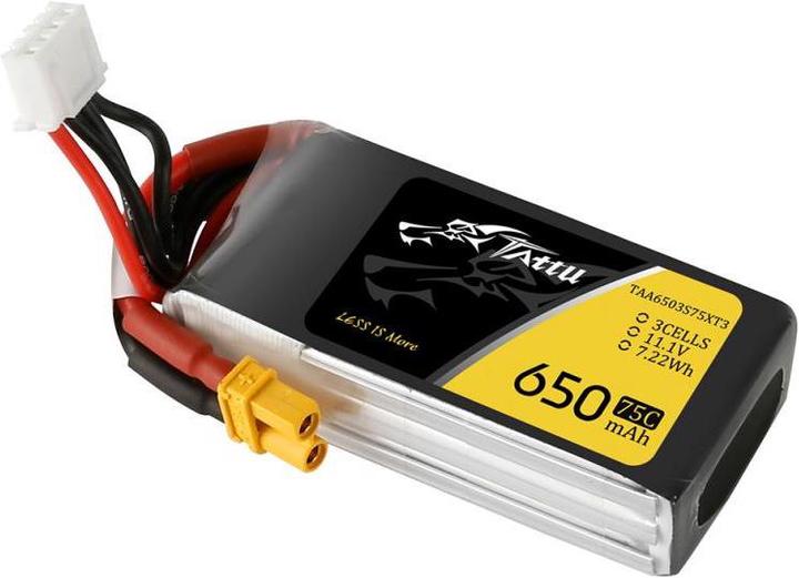 Produktbild Tattu RC-Akku LiPo 650 mAh 11.1 V 75C (11.10 V, 650 mAh)