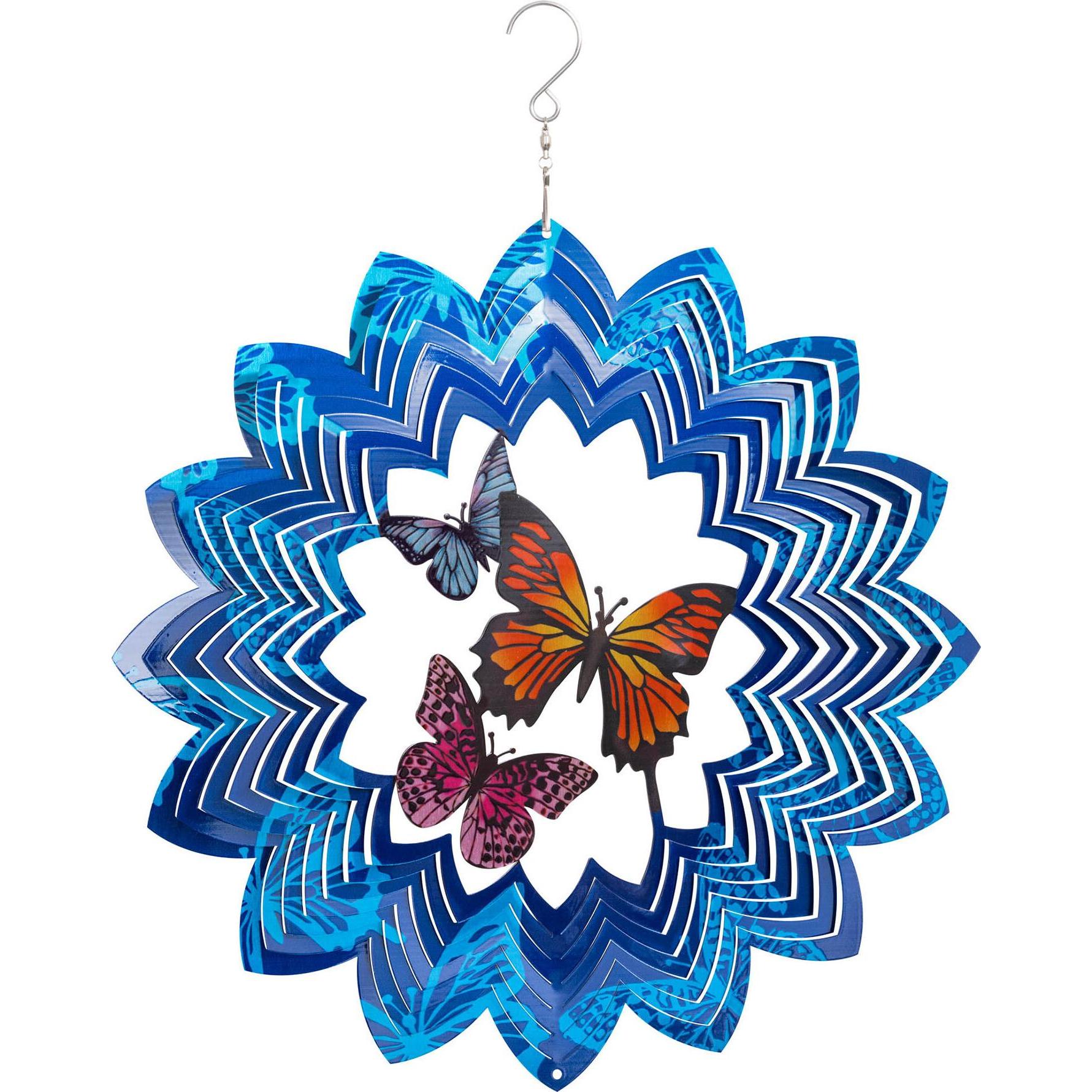 Invento, Aussendekoration, Windspiel Metall Butterflies