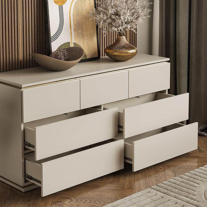 Image du produit Vicco Kommode Linette (139.80 x 42 x 70 cm)