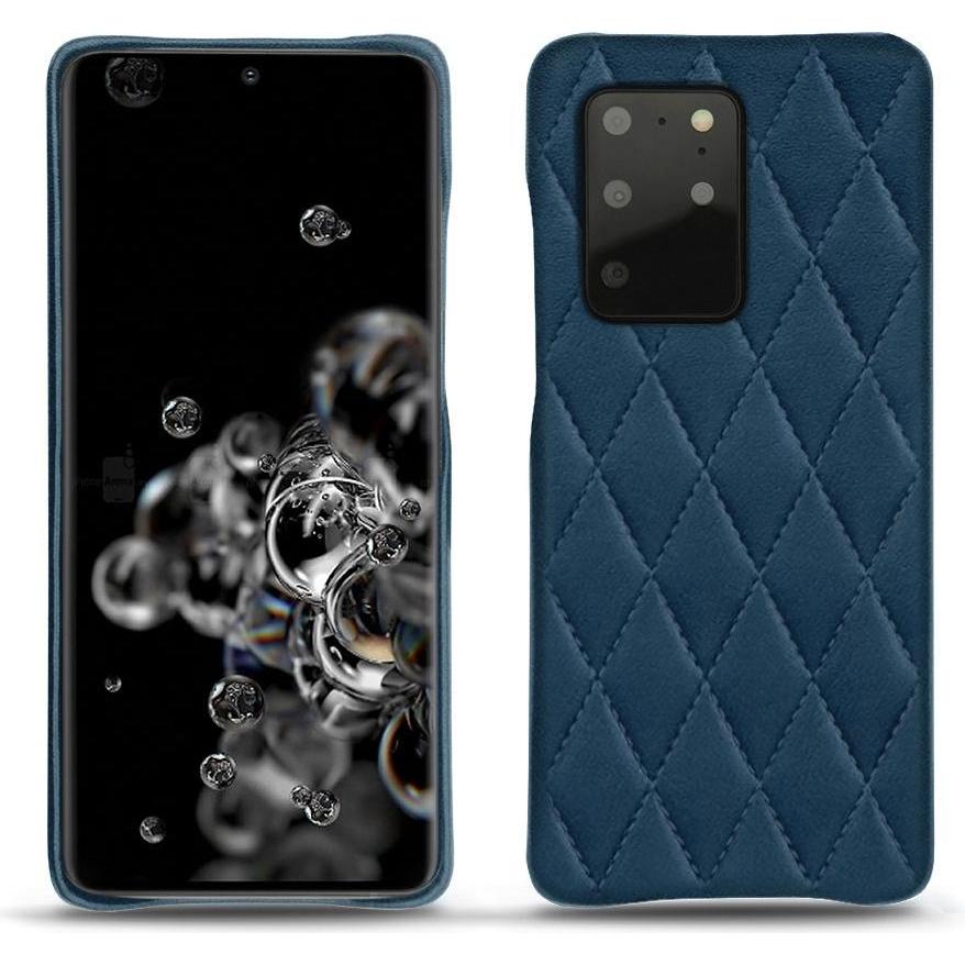 Thumbnail - Noreve Lederschutzhülle (Samsung Galaxy S20+ 5G), Smartphone Hülle, Blau