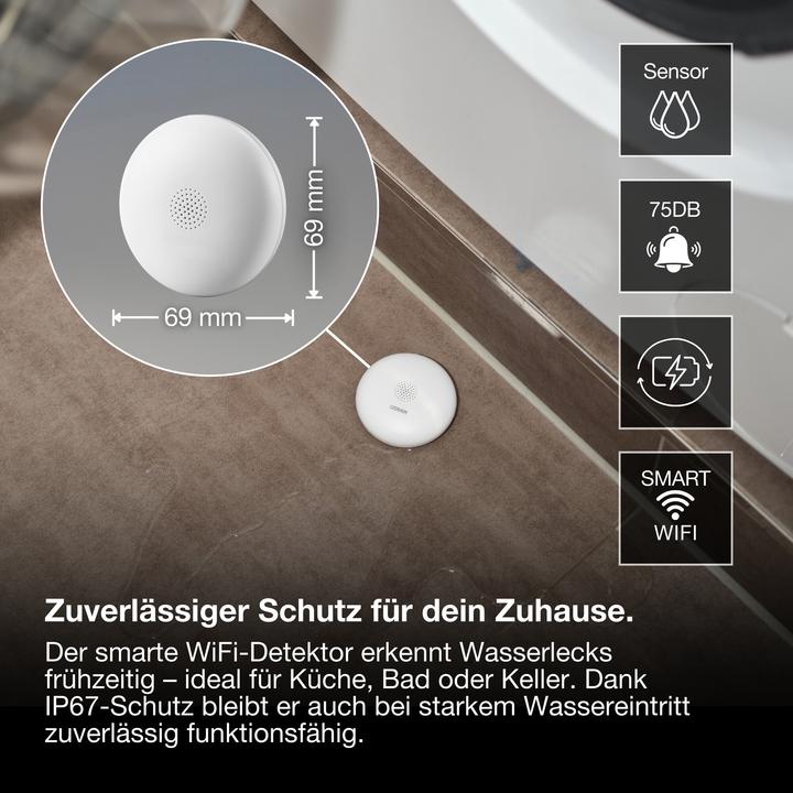 Produktbild Osram SMART+ WIFI WATER DETECTOR White