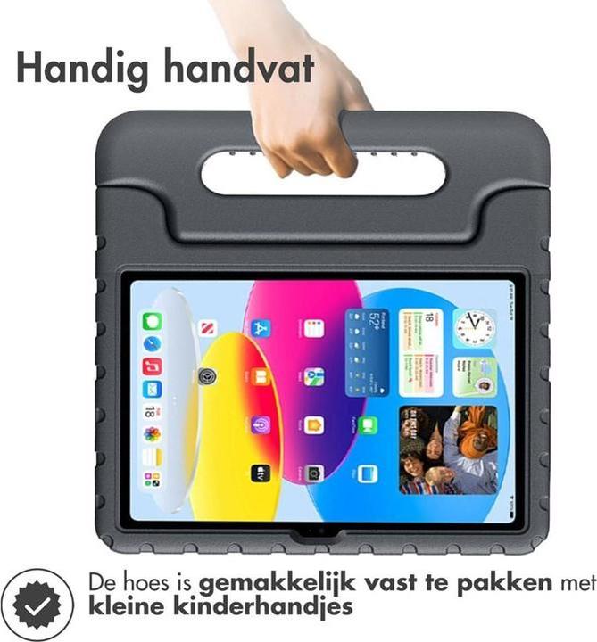 Actual product image Accezz Kidsproof Back Cover with Handle (Apple iPad 2022 (10th Gen))