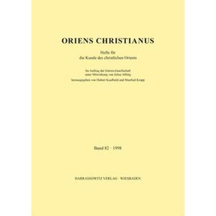 Oriens Christianus 83 (1999), Sachbücher von Manfred Kropp, Hubert Kaufhold