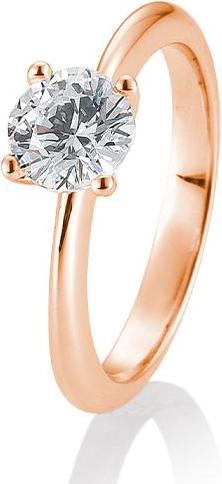 Actual product image Breuning 4 prong set 0.80-1.50 ct. (53, 750/18 K Gold)