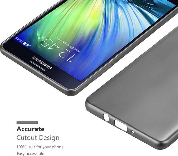 Image du produit Cadorabo Couverture métallique mate TPU (Samsung Galaxy A7)