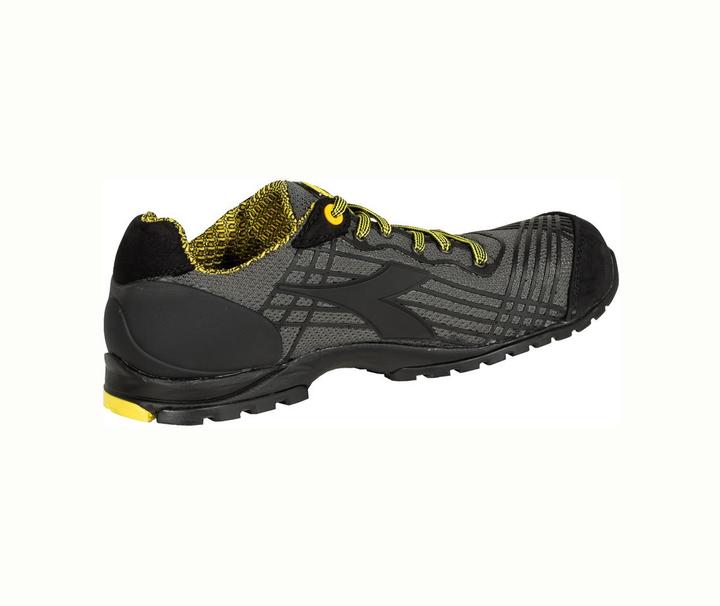 Actual product image Diadora Beat Textile S1P safety shoe black/yellow size 40 (S1P, 40)