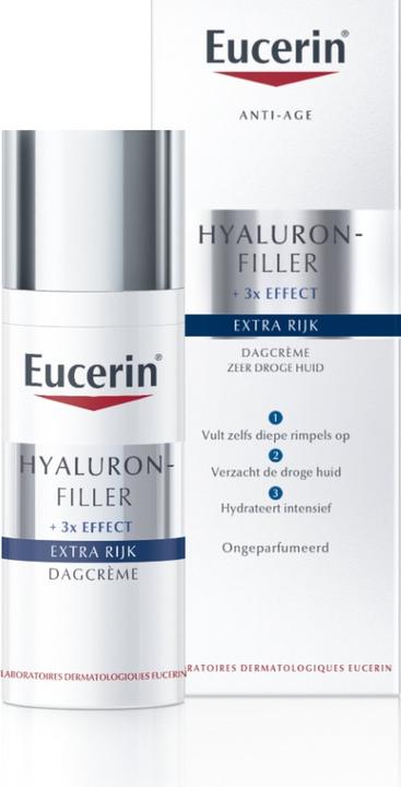 Actual product image Eucerin Hyaluron-Filler Extra Rich (50 ml, Day cream)