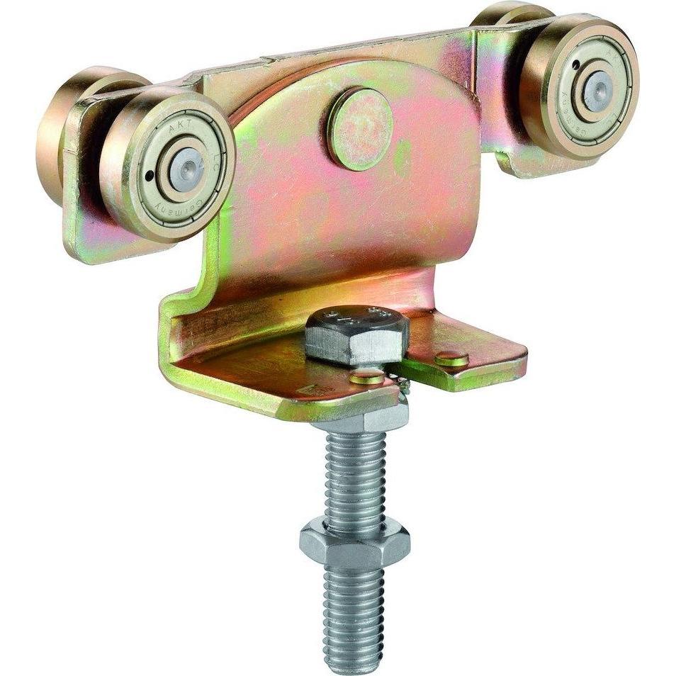 Woelm, Raccordo porte, Rollapp., 591,doppelpaarig,zum Einhängen, für Prof.-Nr.500, Ø 48,L 238,Edelstahl