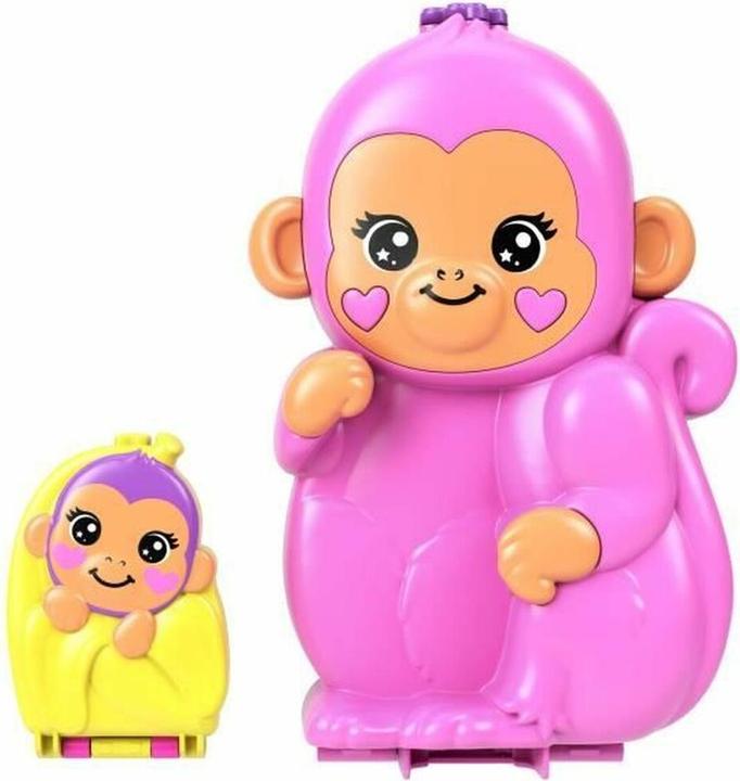 Productafbeelding Polly Pocket Speelset aap mama en baby