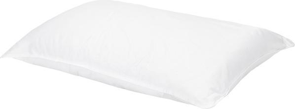 Okko Pillow COTTON LOW, white, 50 cm x 70 cm (50 x 70 cm)