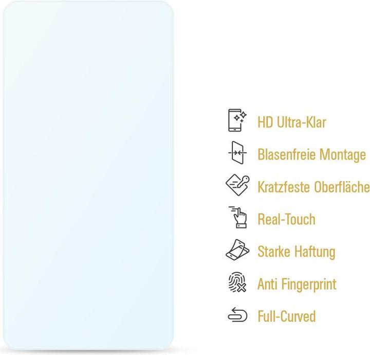Actual product image Protectorking 4x Panzerfolie Anti-Shock HD Klar (4 Piece, Google Pixel 8a)