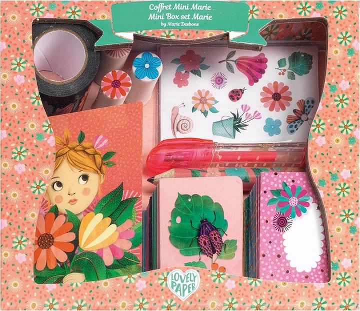 Actual product image Djeco Mini Stationery Box Marie