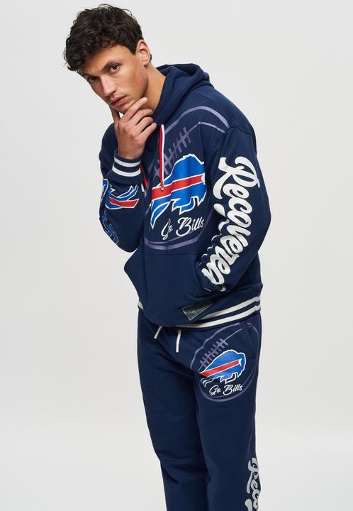 Produktbild Recovered Re:covered Fleece Hoody - PATCHES Buffalo Bills - XXL (XXL)