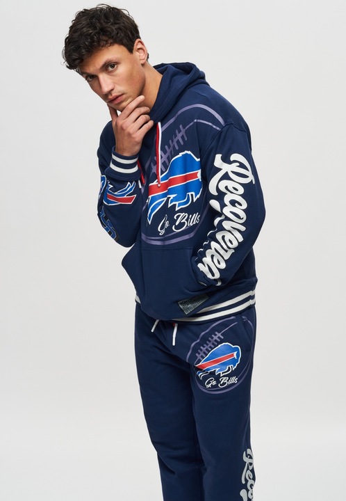 Image du produit Recovered Re:covered Fleece Hoody - PATCHES Buffalo Bills (XXL)