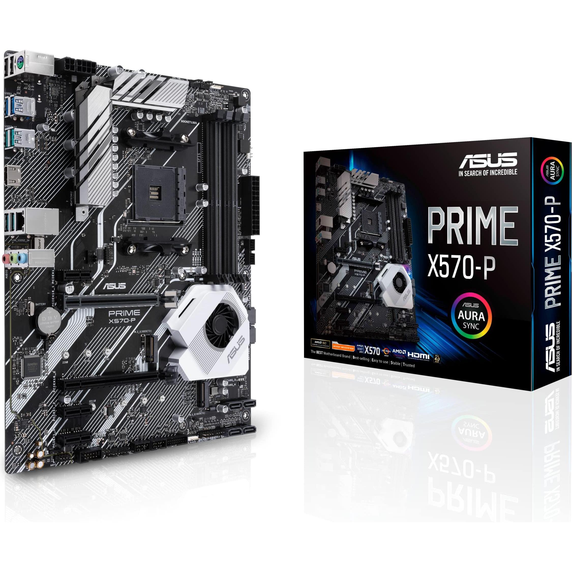 ASUS Prime X570-P (AM4, AMD X570, ATX), Mainboard