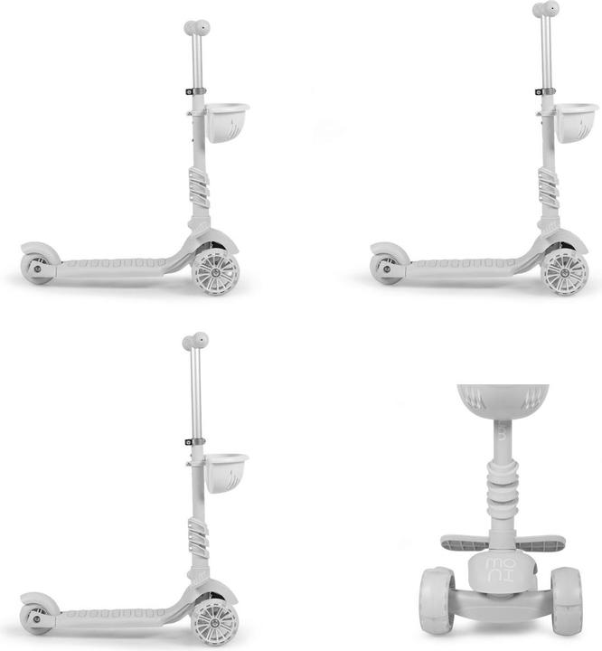 Produktbild Moni Kinderroller, Bubblegum 2 in 1