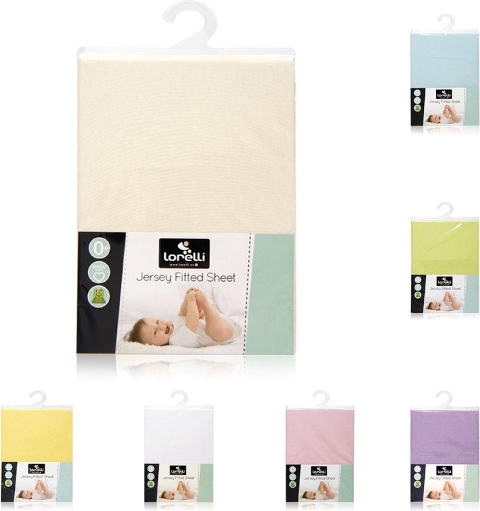 Lorelli Spannbetttuch Jersey 60 x 120 cm (120 x 60 cm)