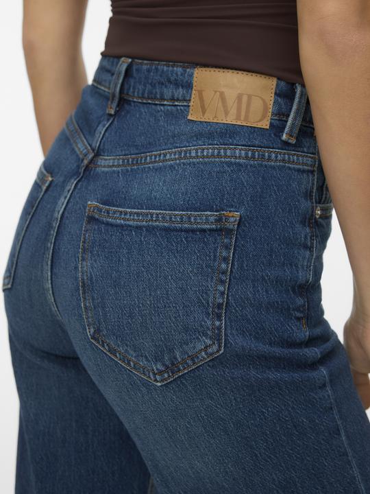 Actual product image Vero Moda VMTESSA Hohe Taille Weiter Beinschnitt Jeans Weit geschnitten (W25/L32)