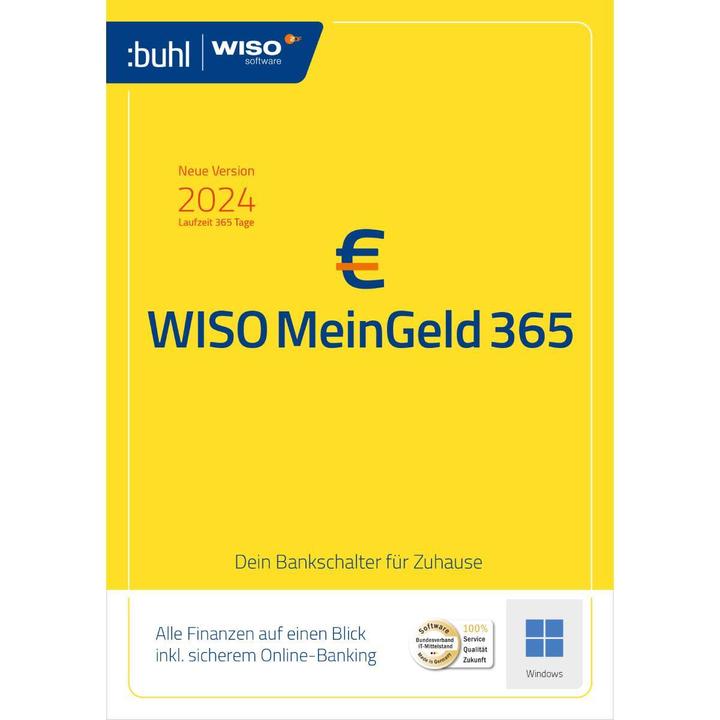 Produktbild Buhl Data Service Buhl Data WISO Mein Geld 365 Download Code (1 User, 12 Monate)