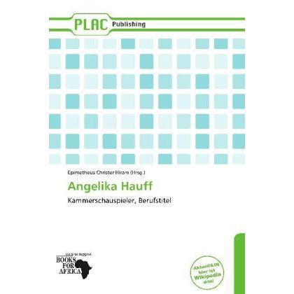 Angelika Hauff, Fachbücher