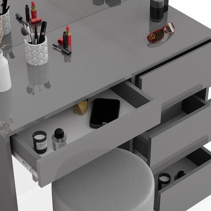 Image du produit Vicco Sherry mit Hocker (90 x 40 x 75 cm)